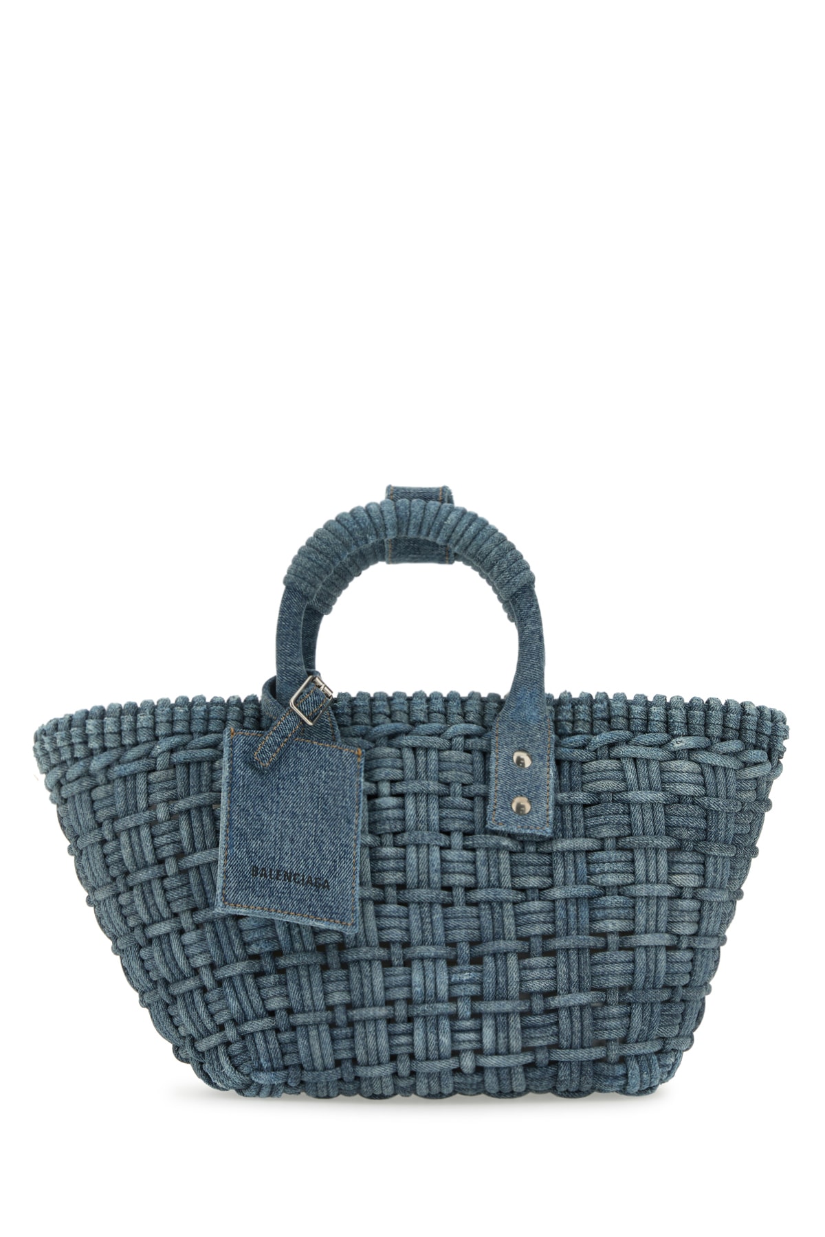 Balenciaga Denim Bistro XS handbag