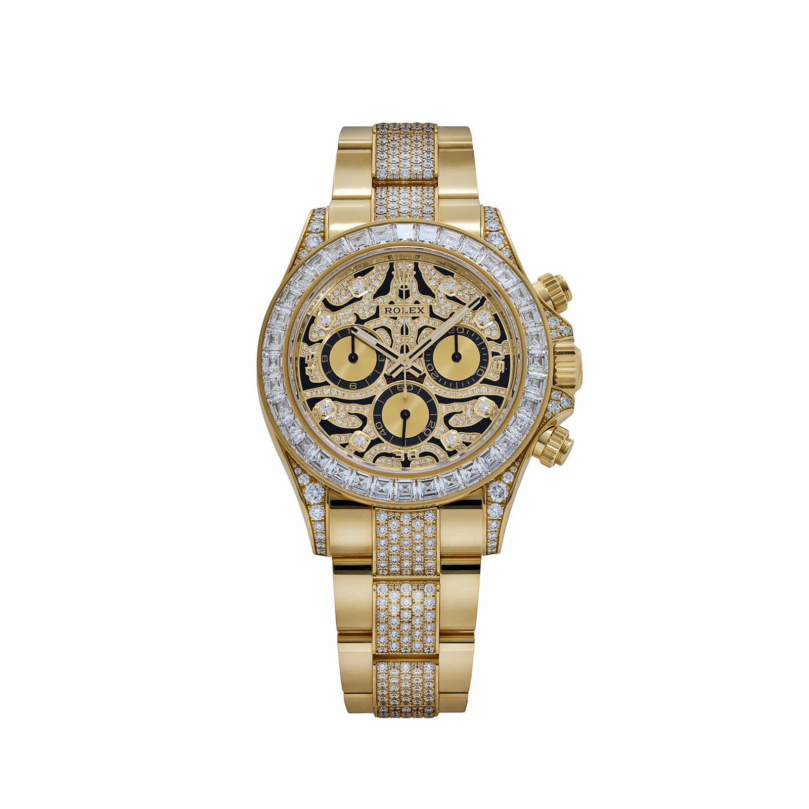 Rolex Daytona Eye of the Tiger Yellow Gold Diamond Dial