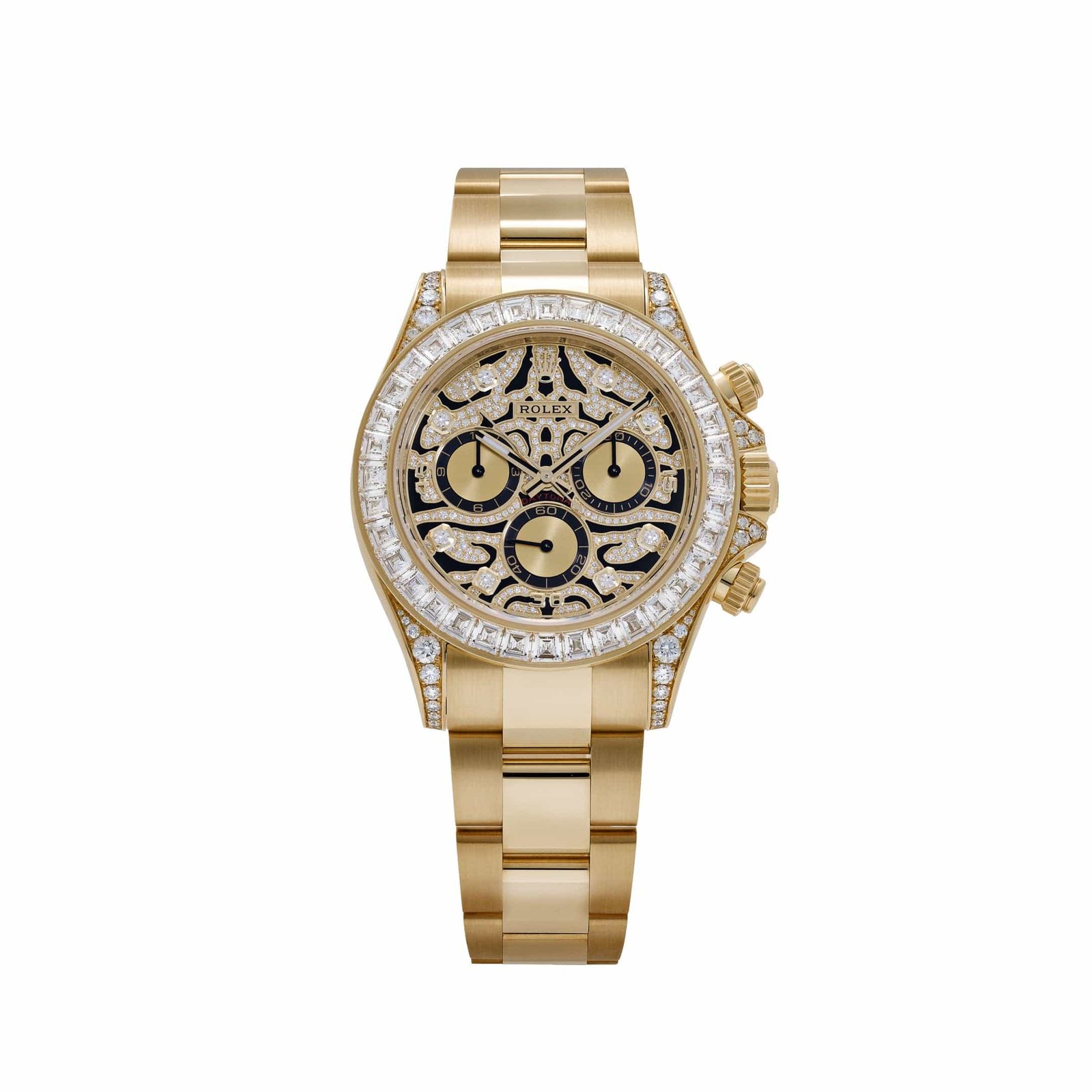 Rolex Daytona Eye of the Tiger Yellow Gold Diamond Dial
